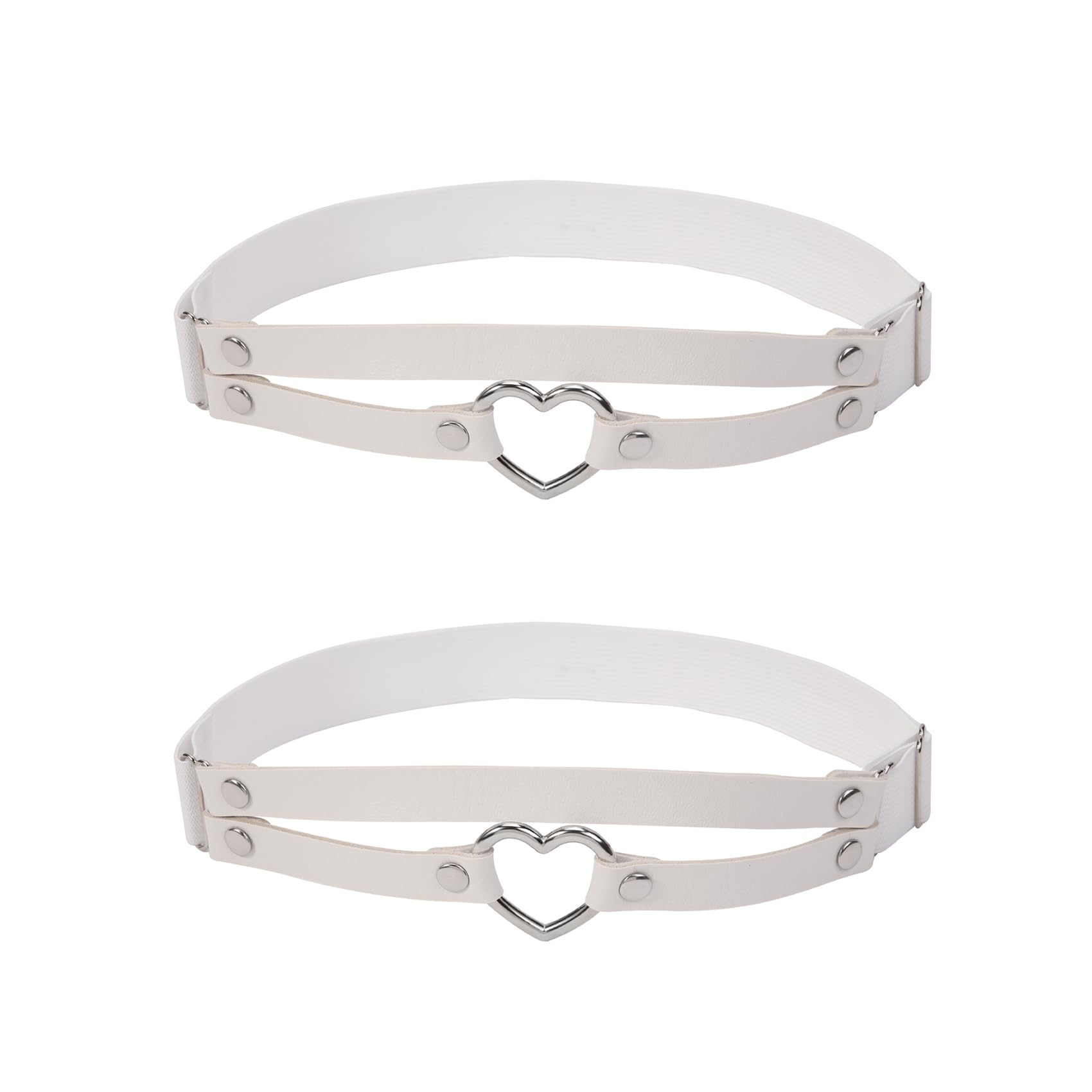 2 PCS Adjustable Heart Leg Garter Belt Elastic Thigh High Garters for Women | eBay 2 PCS Adjustable Heart Leg Garter Belt Elastic Thigh High Garters for Women | eBay