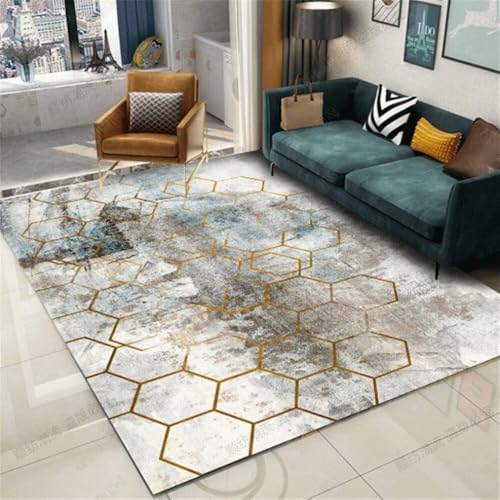 Tapis chambre 120x180cm doux et antidérapant pour créer un cocon moderne - 2