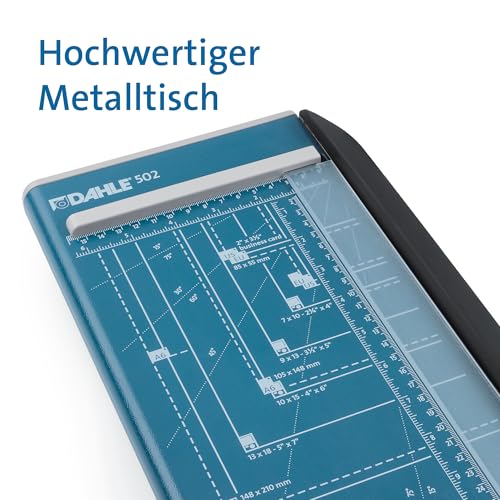 Dahle 502 Papierschneider, bis DIN A4, 8 Blatt