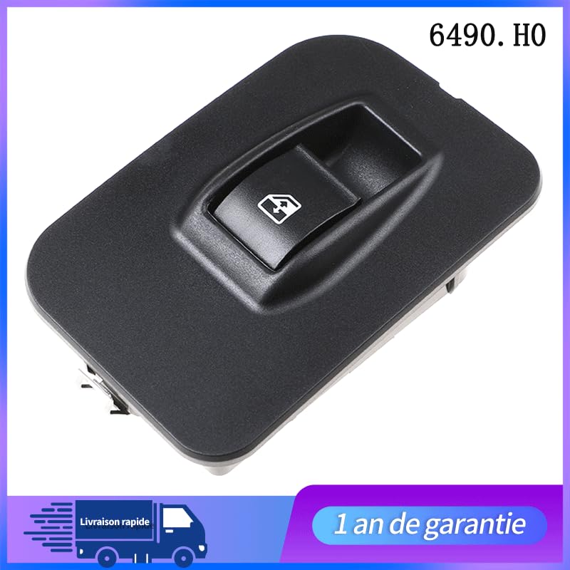 BOUTON LEVE VITRE AVANT DROIT POUR FIORINO QUBO NEMO BIPfor = 6490H0 735461282