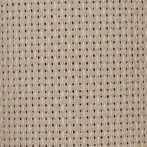 Image of KCS 4 /6 pc of 12 inch x 18 inch 30cmx45cm 16CT Counted Cotton Aida Cloth Cross Stitch Fabric (Light Blue+Khaki+Antique White, 6 pc)