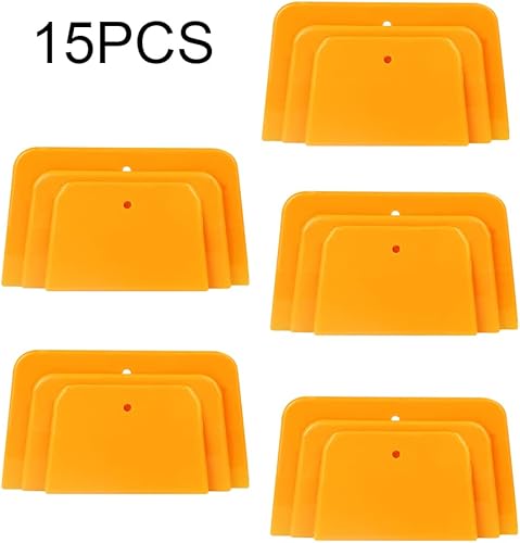 Miniatura 3 de Faddare 15 calafateadores de plástico duro, 456 pulgadas, pintura para manualidades, esparcidor de carrocería, esparcidor de cuerpo de automóvil,