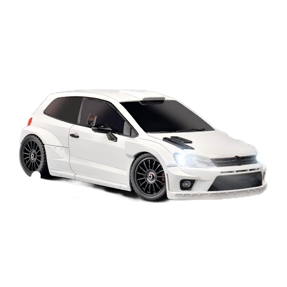 NULA 1/28 Mini RC Drift Auto per adulti, 4WD Drift Auto da corsa, proporzionale con luci a LED, 10 km/h, veicolo ad alta velocità, hobby, desktop, giocattolo per hobbisti