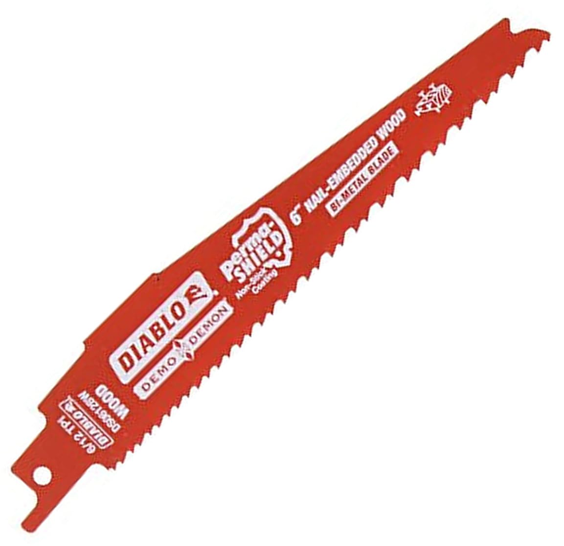 Diablo DS0612BW 6-in 6/12 TPI Wood Cutting Reciprocating Saw Blade