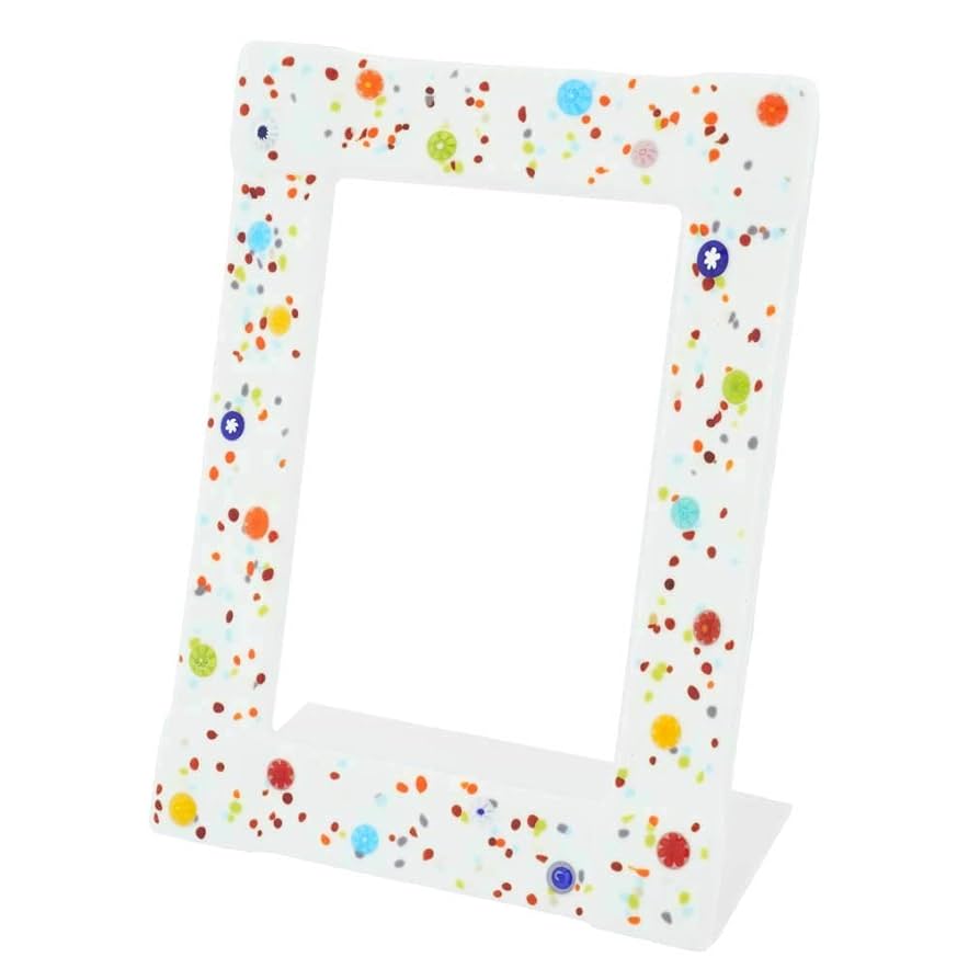 イタリア製　ベネチアガラス　フォトフレーム 楽天市場】【写真立て】ヴェネツィアン フォトフレーム003 MS