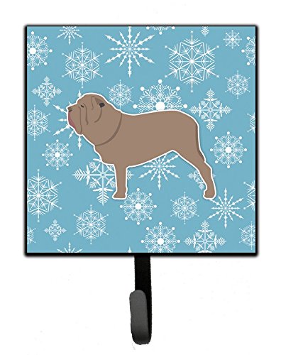 Winter Snowflake Neapolitan Mastiff Leash or Key Holder