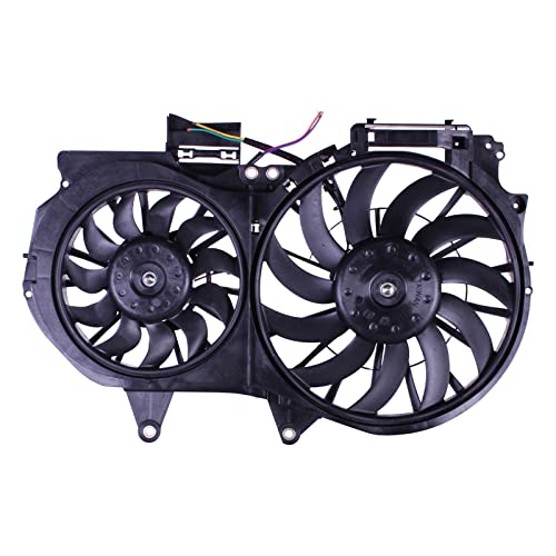 Replacement Cooling Fan Extra Silent for 2007-2009 Audi A4 Cabrio, 2005-2008 A4 Sedan/Wagon GEN 3, 2003-2006 A4 Cabrio, 2002-2005 A4 GEN2 | 8E0959455K | AU3115107 | 620-806 - Image 3