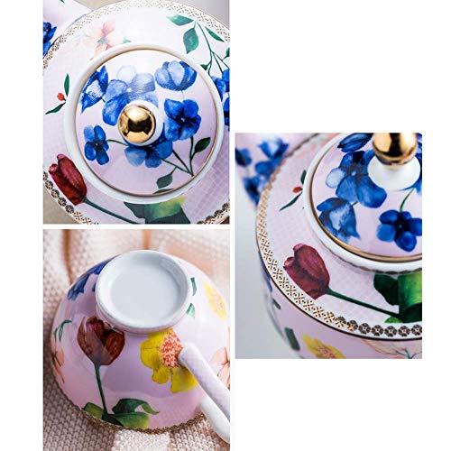 Con burbujas desmontables, tetera resistente al calor, máquina de té perfecta, taza de café, tetera europea, regalo de… - Imagen 5
