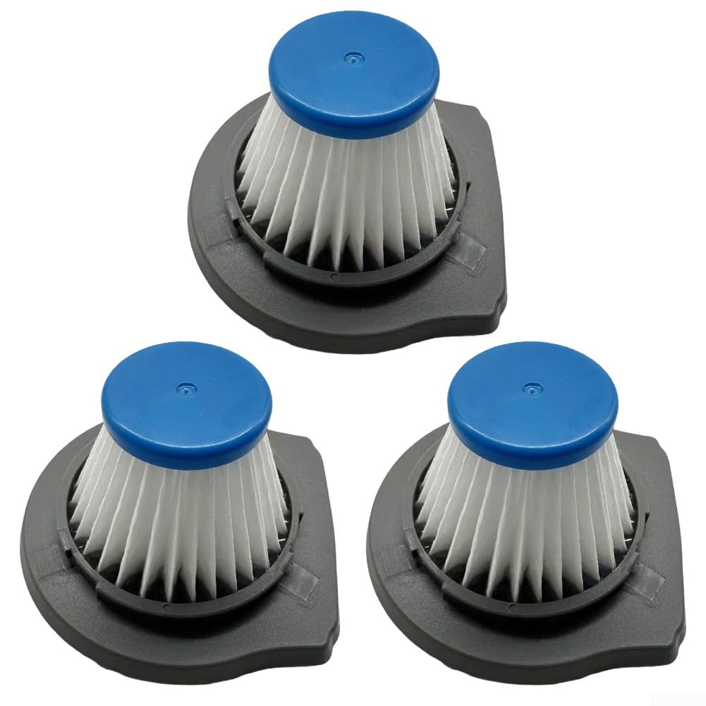Vacuum Handheld Filter Replacement Fit For BLACK & DECKER, Fit For Dustbuster, Fits For HLVCF10 Series, Vacuum Parts & Accessories(3 PACK)