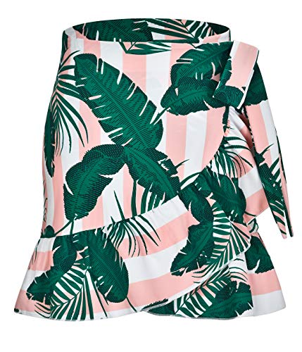 ChinFun Women's Ruffle Sarongs Beach Wrap Cover Up Swimwear