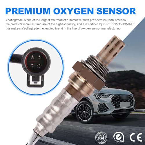 Sensor de oxígeno 4PCS compatible con Ford y otros 15717 miniatura 5