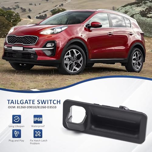 Bouton hayon Sportage bloqué solution de remplacement pour commande ouverture coffre 2018 - 7