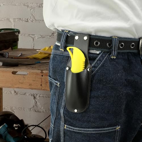 Image of Box Cutter Holster,Utility Knife Holder,Pliers Holster,Pliers Holder,Pliers Pouch for Belt Suitable for Pliers, Scissors, Knives and Similar implements.
