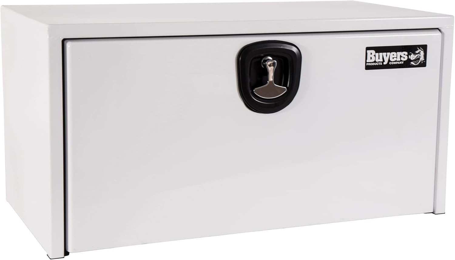 Buyers Products 1732405MPP Steel Underbody Truck Box, 18x 18x 36 Inches, 3 Point Latch, Lockable T-Handle, for Work/Utility Truck, Truck Storage and Organizer, Made in the USA, White