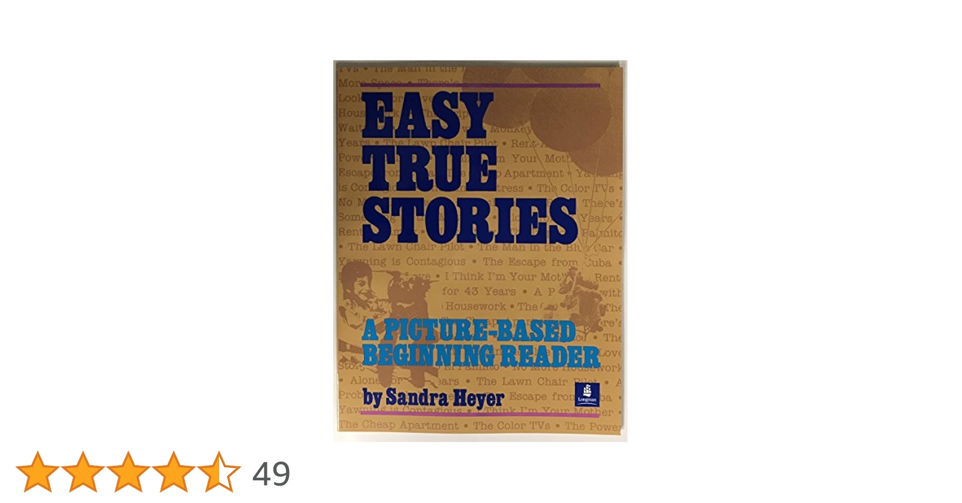 その他 Easy True Stories: A Picture-Based Beginning Reader Amazon.com: Easy True Stories: A Picture-Based Beginning
