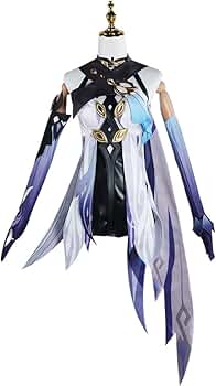 原神　スカーク　コスプレ　仮装　衣装　ウィッグ付き Amazon.co.jp: [SANSHU] 原神 スカーク コスプレ衣装+髪飾り