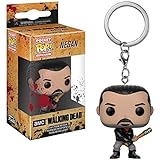 A partir de 17 años. Negan: Funk o Pocket Pop! Llavero Minigráfico + 1 paquete de cartas oficiales de Walking Dead (21189)