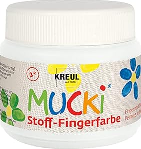 Kreul Mucki Stoff-Fingerfarbe