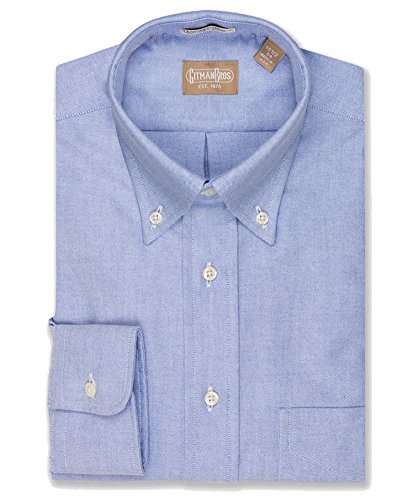 Gitman Button Down Oxford Blue Dress Shirt