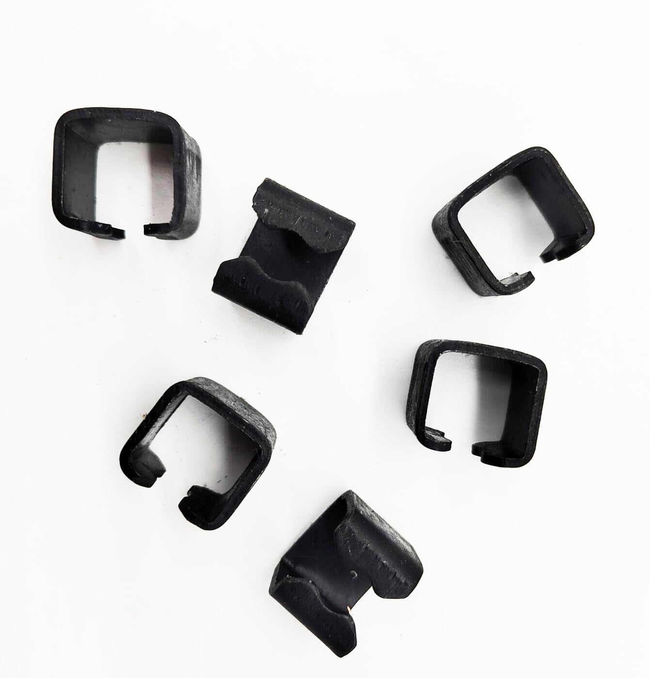 6 Pieces, Horizontal Double pump Jacks Floor Jack Replacement Claws and Clips Set, Fits 2-3Ton Capacity