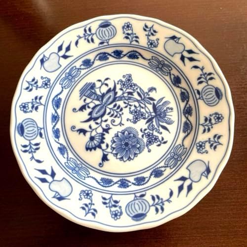 カールスバード ブルーオニオン 約24センチ 6枚セット カールスバード