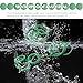 Bawkars 270 PCS Seal Gasket Washer, Car A/C Compressor Seal O-Ring Assortment Kit, 18 Sizes Rubber Seal O-Ring Assortment Set, Universal for Plumbing and Cars (Green)