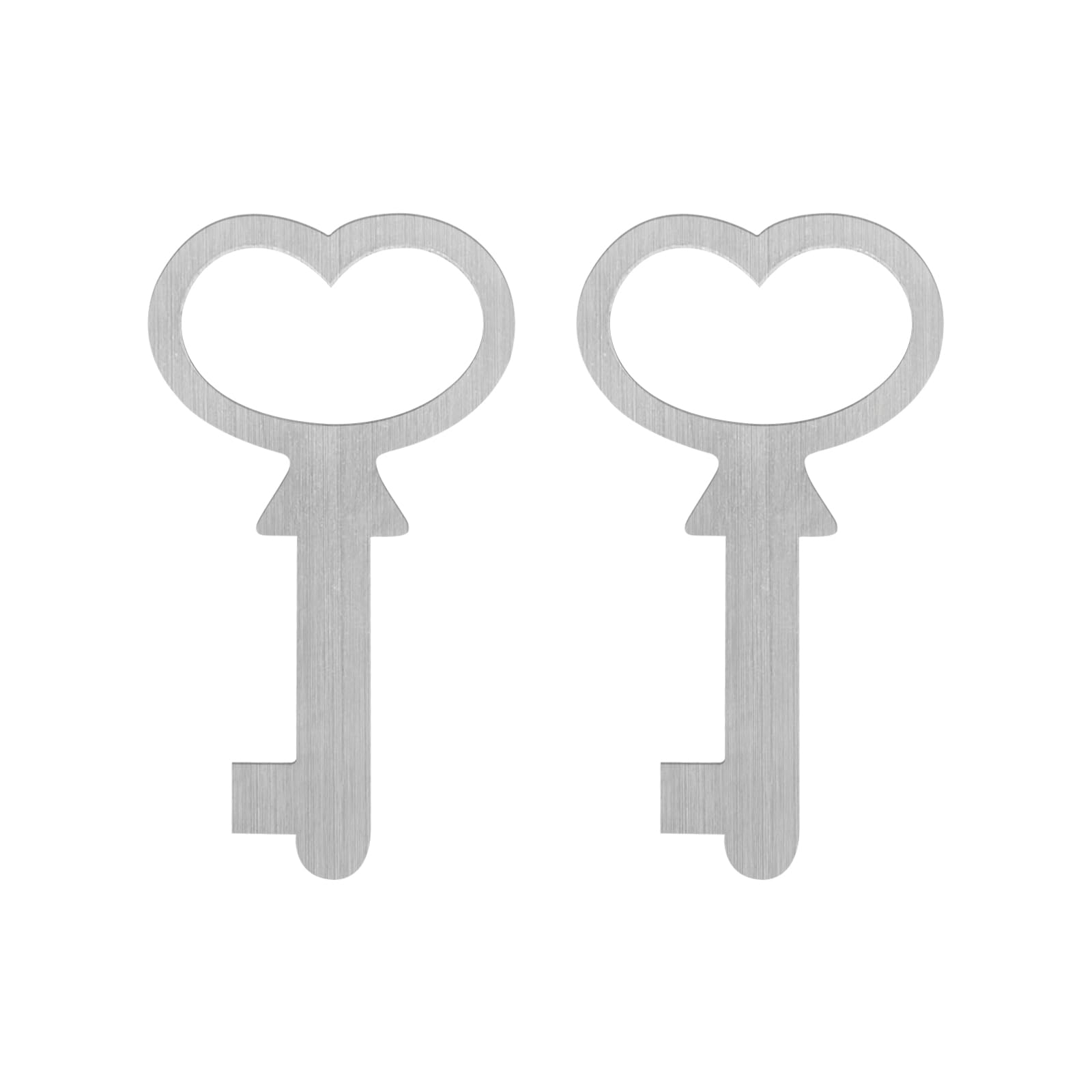 VIDABTECedar Box Keys Cedar Box Keys for Lane Mini Cedar Boxes, Jewelry Boxes and Keepsake Boxes Replacement Small Key [Silver - Pack of 2]