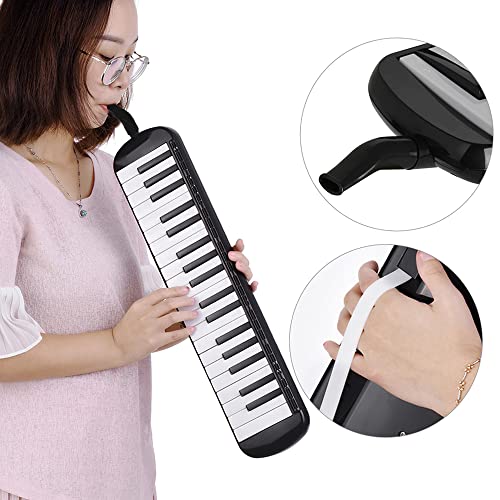 Summina 37 Keys Melodica Pianica Piano Style Keyboard Harmonica Mouth Organ With Mouthpiece Cleaning Cloth Carry Case For Beginners Kids Musical Gift #TOP6