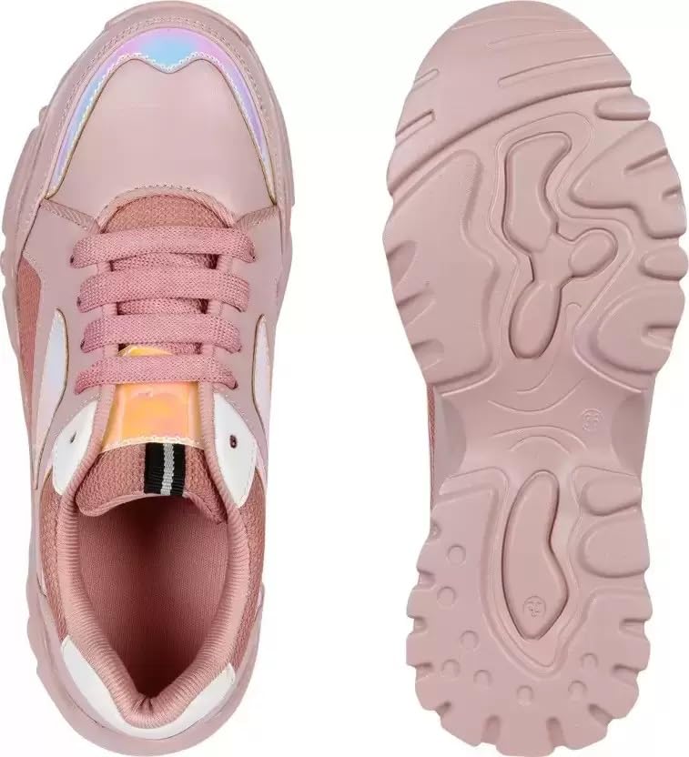 Image of Fabbmate Trendy Light Weight Sneakers for Women Pack of 1