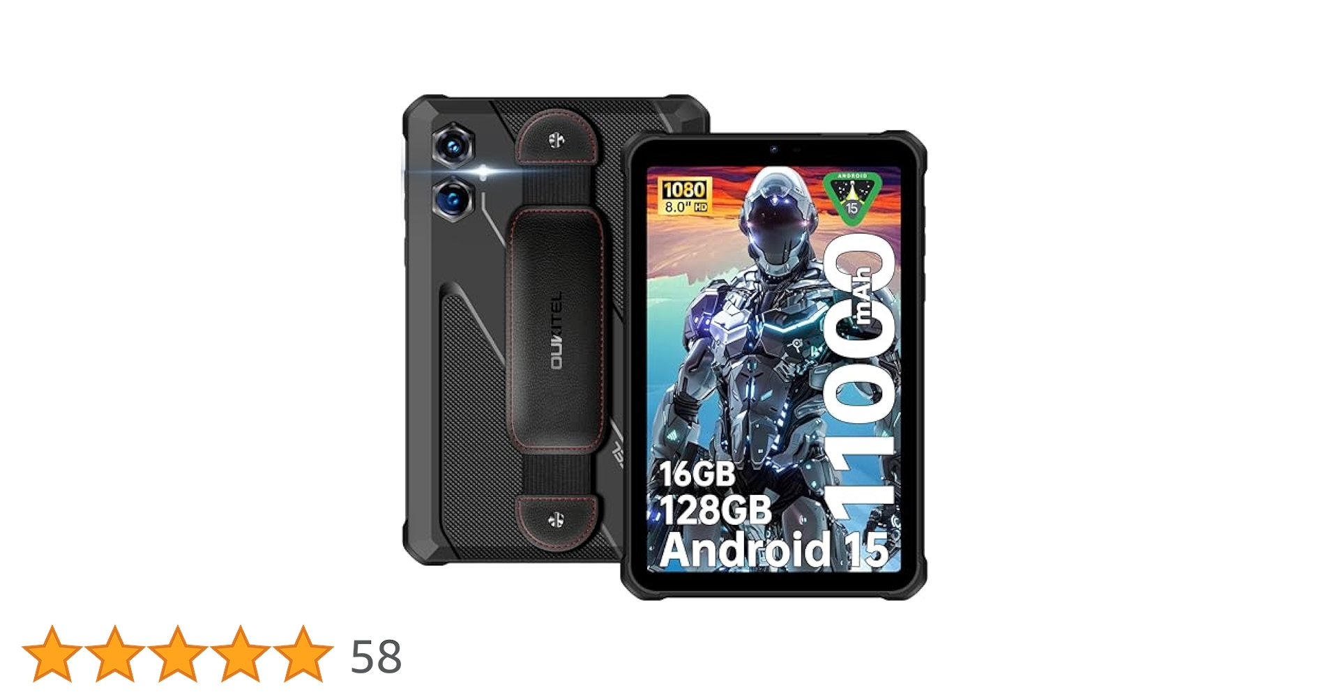 Amazon.co.jp: OUKITEL RT3 Plus Android15 防水タブレット 8