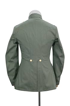 軍服 オリーブグリーン　第二次世界大戦　金色ボタン 軍服 オリーブグリーン 第二次世界大戦 金色ボタン Amazon | 第