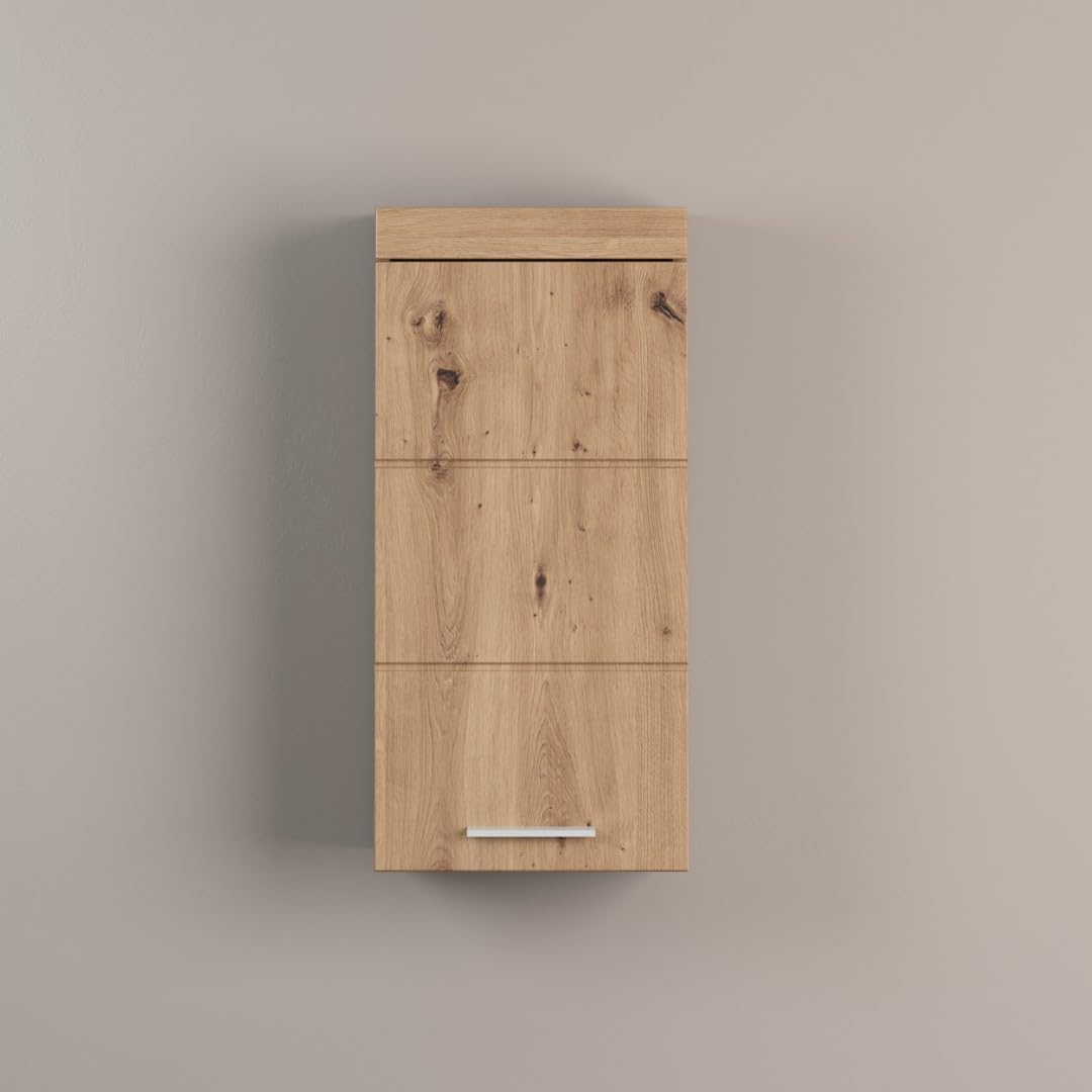 trendteam smart living - Amanda - Hängeschrank - Asteiche - 1 Einlegeboden - (BxHxT) 37 x 77 x 23 cm - Kratzfest
