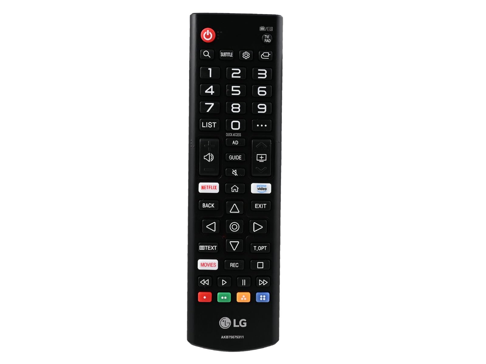 LG telecomando AKB75675311 per SUB: AKB75095303, AKB75095308, AKB75375608, AKB75675301, AKB75675311-24TL510, 24TL510, 24TL510, 24TL510, 28MT49, 28MT49, 28MT49, 28TK420, 28TL510, 28TL510, 28TL510,
