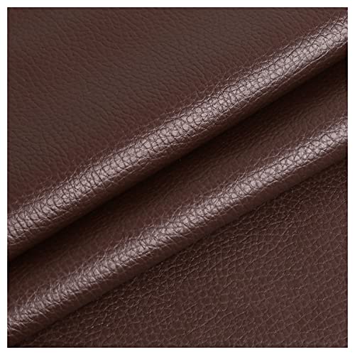 NIANTONG Tissu D'ameublement en Similicuir au Mètre 140x100cm, Imperméable Similicuir de Vinyle pour Rembourrage de Chaise Canapé, Artisanat Bricolage,...