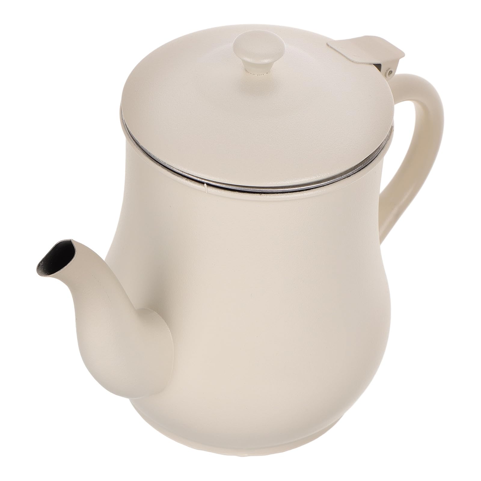 GANAZONO Filtro para Grasa de Cocina Colador de Acero Inoxidable y Jarra Dispensadora de Aceite, Diseño Grueso para Evitar Deformaciones, Apto para Uso en Hogar y Cocina, 8,25 X 5,31 X