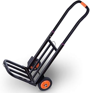 Shopping Trolley, Trolley/Truck - Multi-Function Folding Sack Trolley for Easy Lifting and Moving Home, Office and Outdoor Folding Portable Pull Trailer Shopping Cart ()