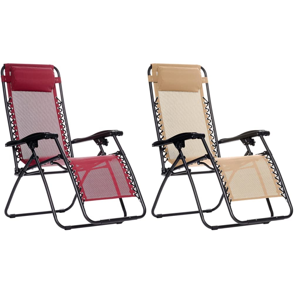 Amazonbasics Zero Gravity Reclining Lounge Portable Chair atelier