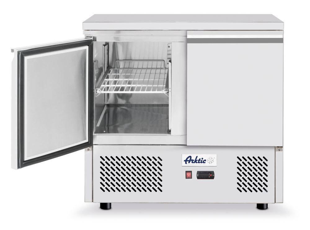 HENDI Cámara frigorífica de dos puertas Kitchen Line (300 litros) - Kitchen Line - 230V / 220W - 2/8˚C - 900x700x(H)880 mm