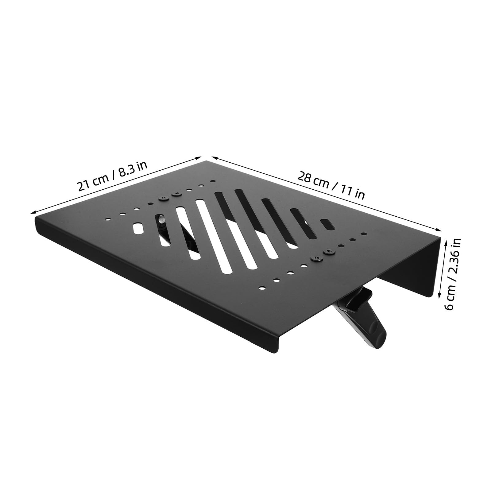 OSALADI Uchwyt ścienny na router, półka na projektor montowana na ścianie