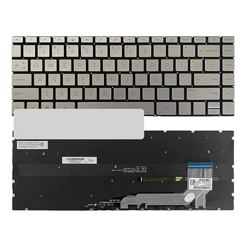 HP 13-BE 14-EH TPN-W152 TPN-W154 用ノートパソコンキーボード(Rose Gold backlit)