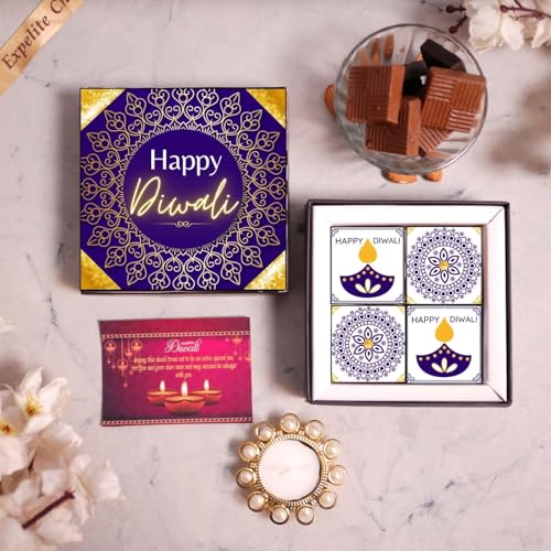 Image of Diwali Chocolate (4 Piece, Non-Personalised Combo)