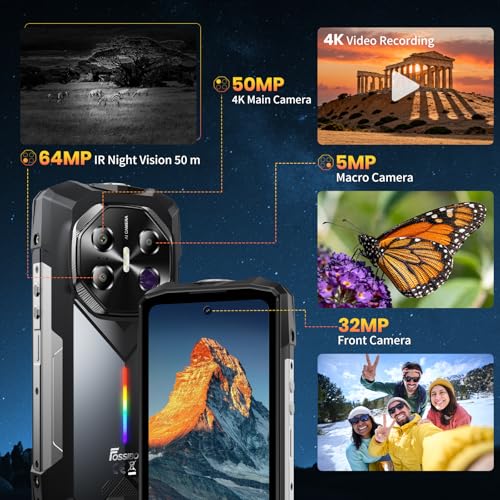 Image of FOSSIBOT F113 5G 20000mAh /33W Rugged Phone Unlocked, 36GB+256GB /2TB