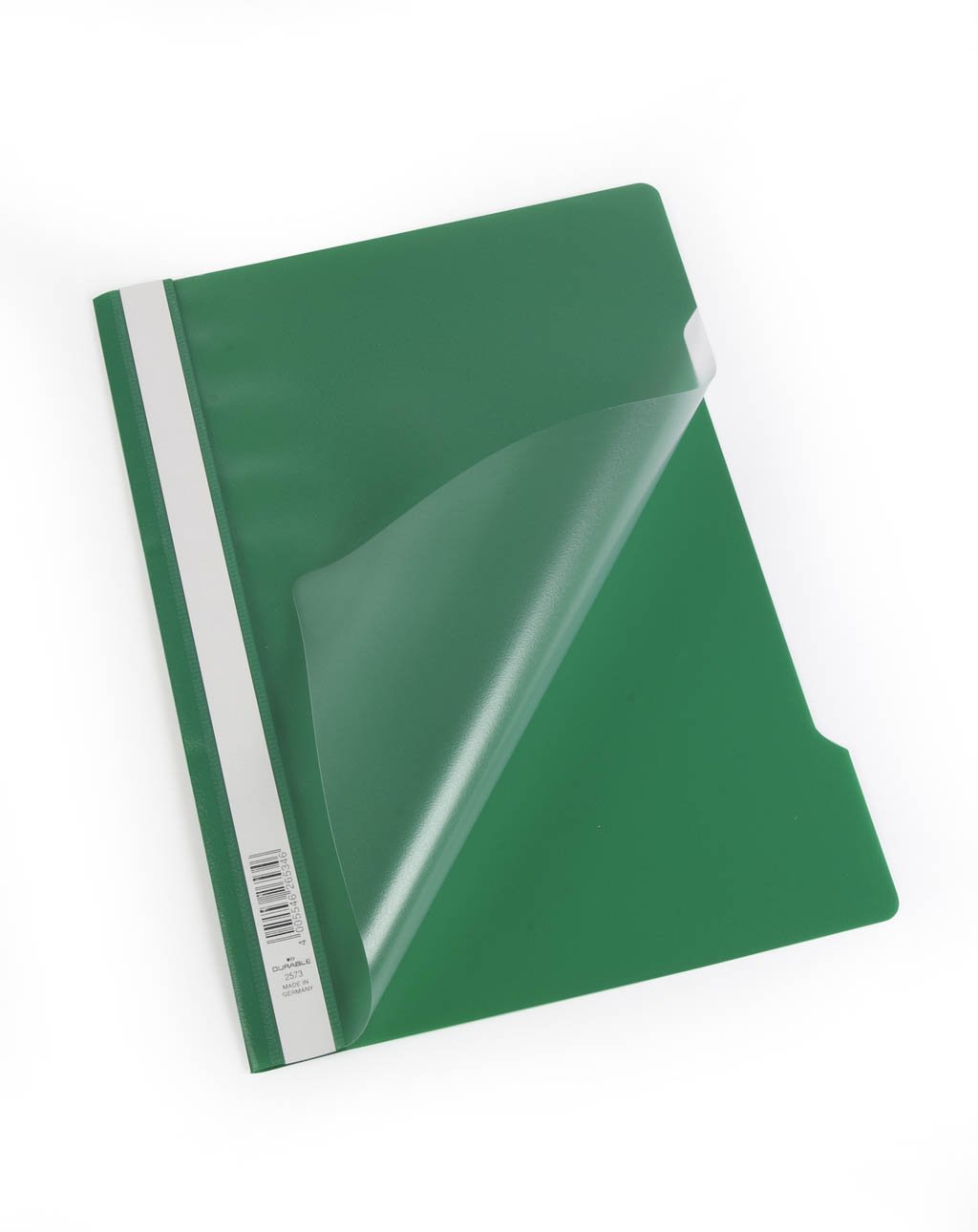 Durable 257305 A4 Archivo de exhibición estándar, PP, 227 x 310 mm, verde, paquete de 50