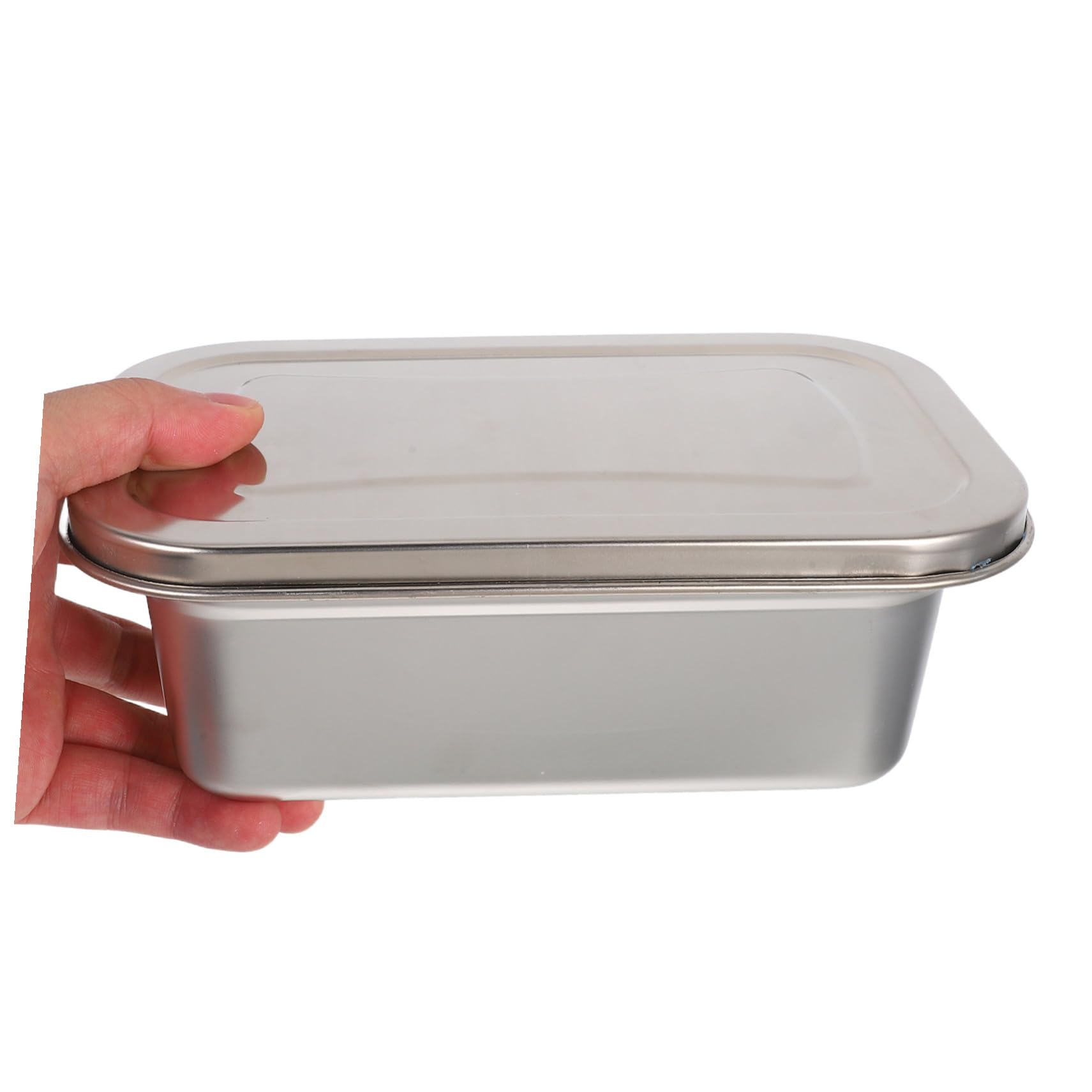 Edelstahl Eiscremebehälter mit Deckel 1, 2 L, 2 Stück für Zuhause