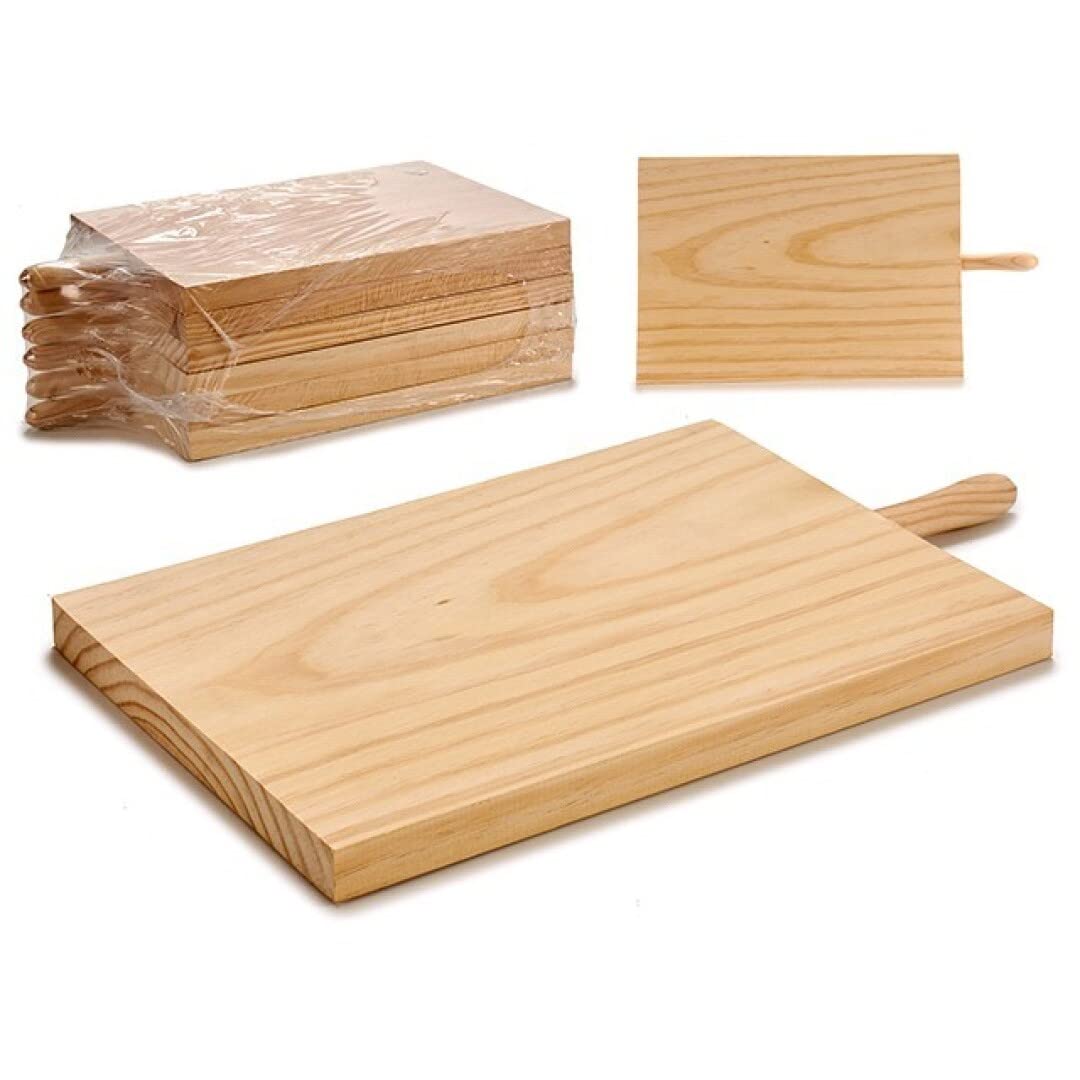 Tabla de cortar de madera 25x35cm Artema 3253 con mango utensilio cocina