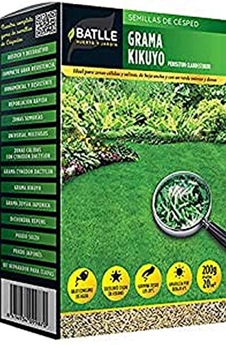 Semillas de Césped - Césped Grama Kikuyo 200g - Batlle