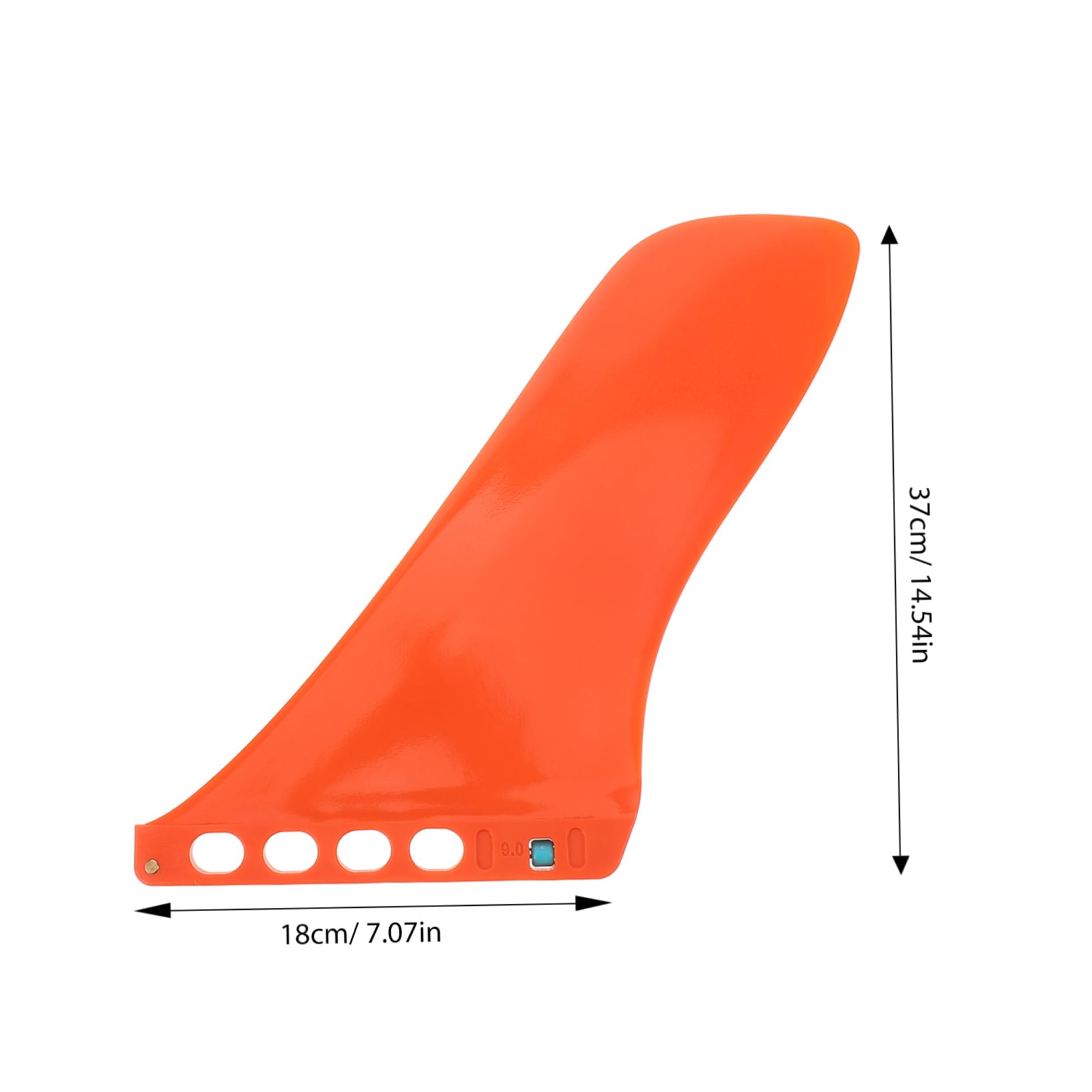 UKCOCO Aleta De Surf Desmontable para Board Quilla De Surf y Estable Reemplazo De Aletas Brillante