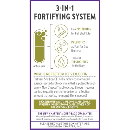 New Chapter All-Flora Flora Fortify Probiotic, 14-Day Supply - image 7