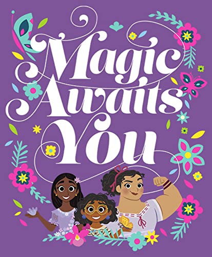 Disney Pixar Encanto Family Magic Awaits You Girls Heather T-Shirt2