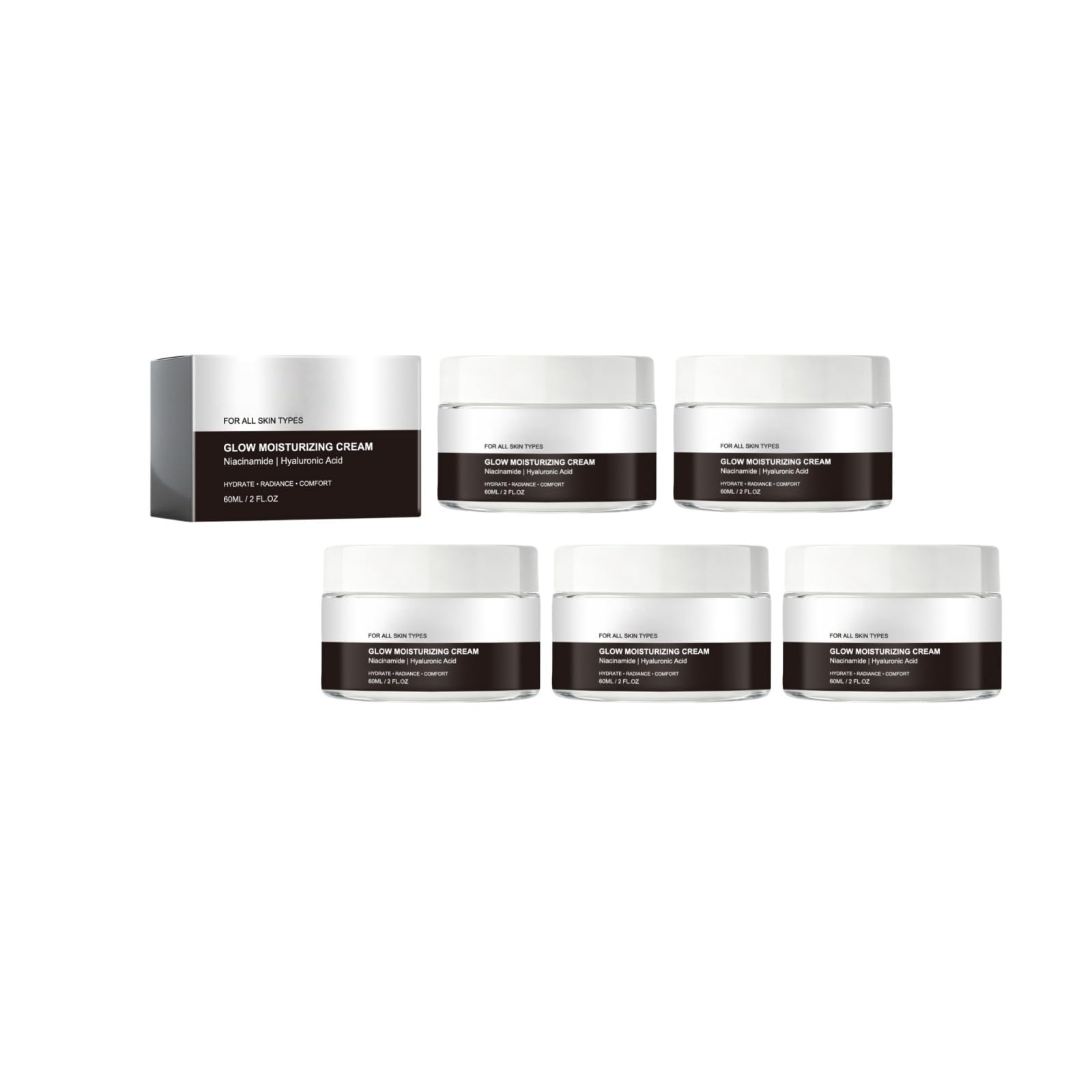 Crema viso idratante danneggia effetto schiarente anti-pigmento